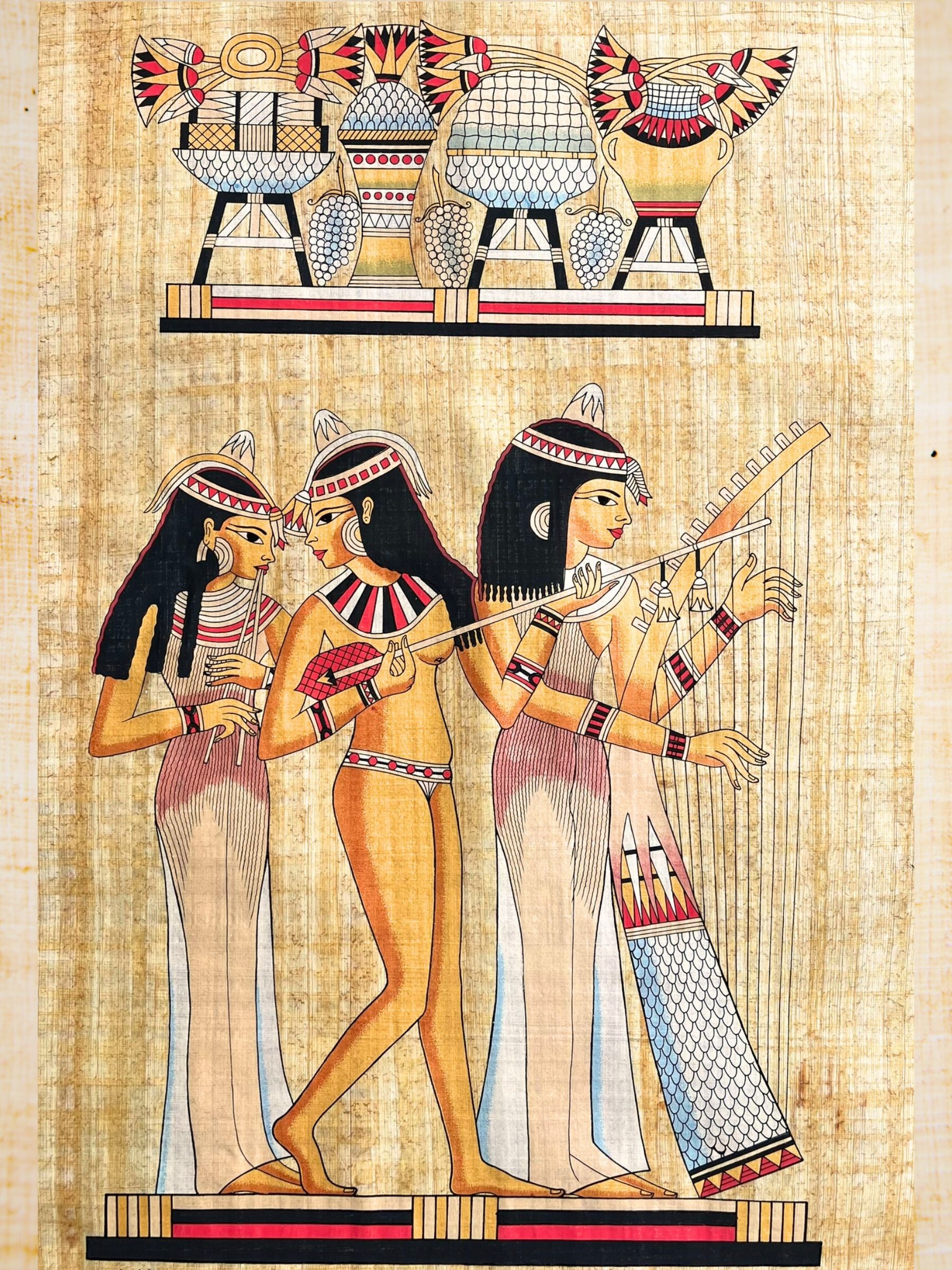 Papyrus des Musiciennes du Nil