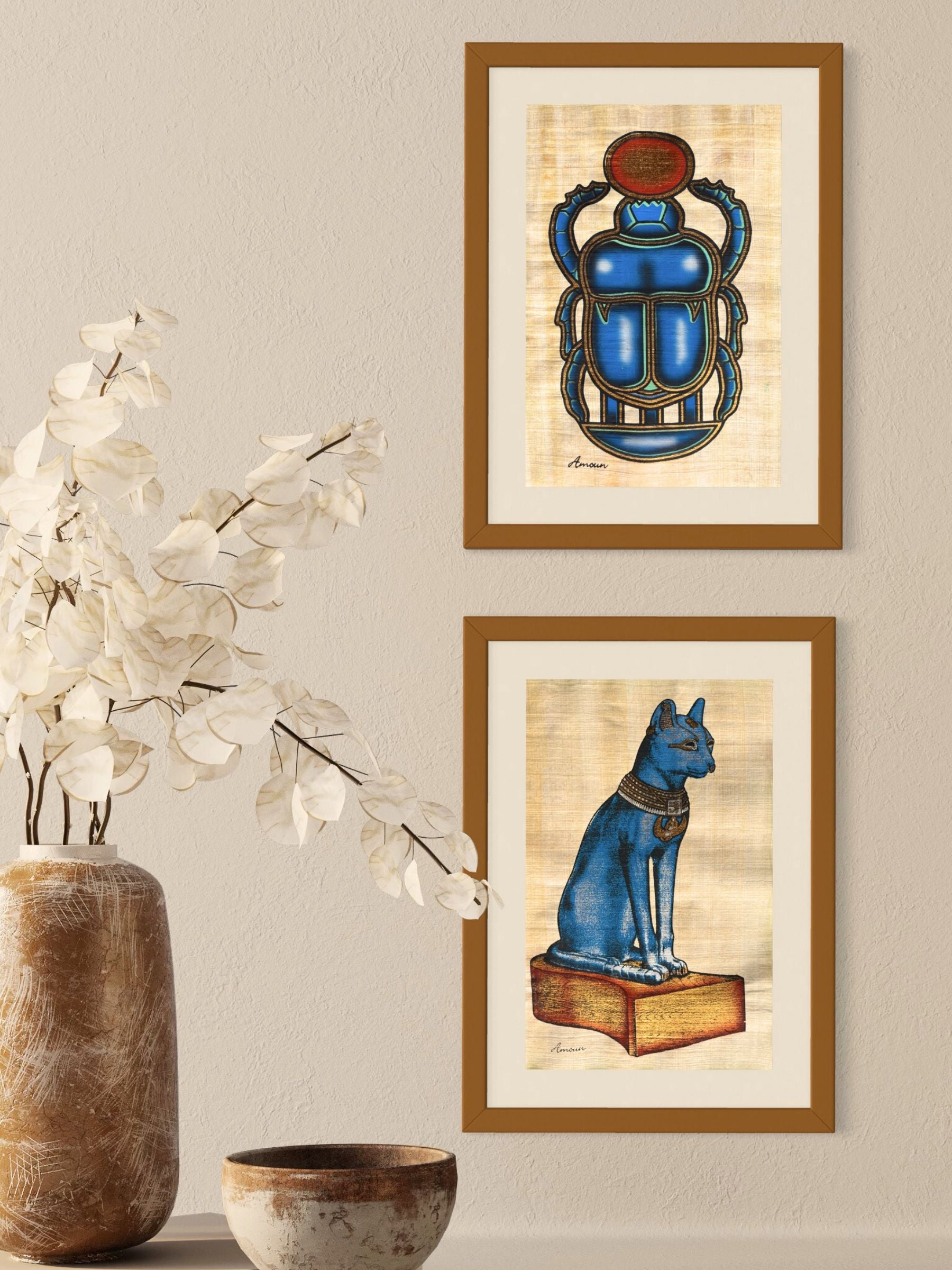 Papyrus Bastet Blue