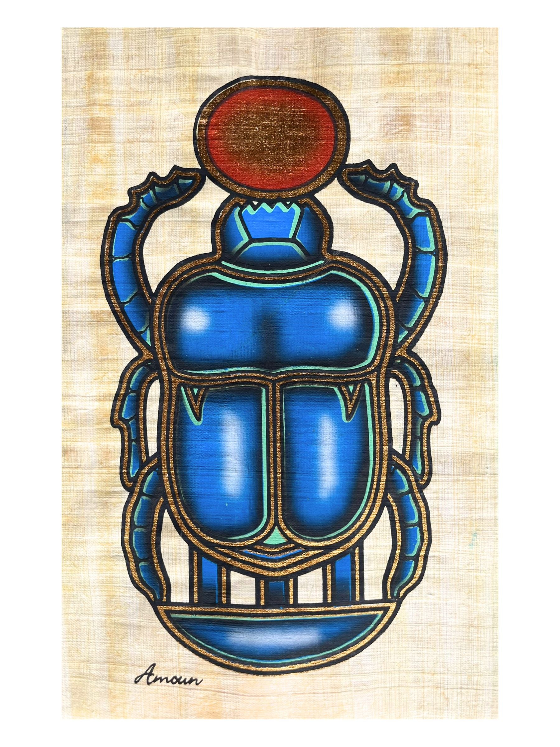 Papyrus Scarab